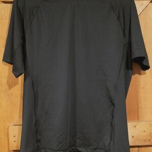 Lands' End Black Short Sleeve Tee